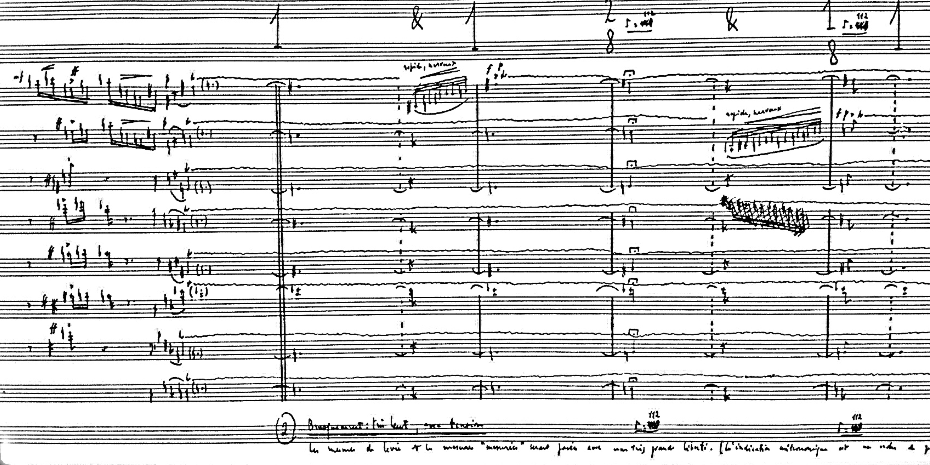 *Répons*' main idea